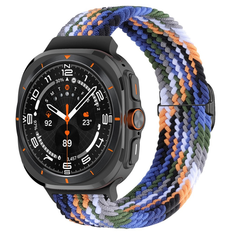 Bracciale in nylon intrecciato per Samsung Galaxy Watch Serie Ultra