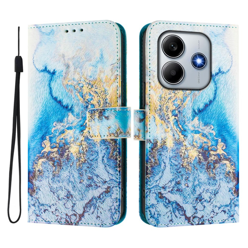 Xiaomi Redmi Note 14 5G Custodia Ocean Marble Pattern