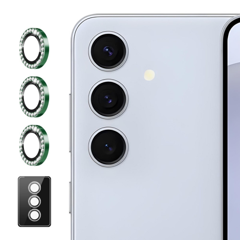 Protezione della lente della fotocamera per Samsung Galaxy A26 5G vetro temperato e Strass