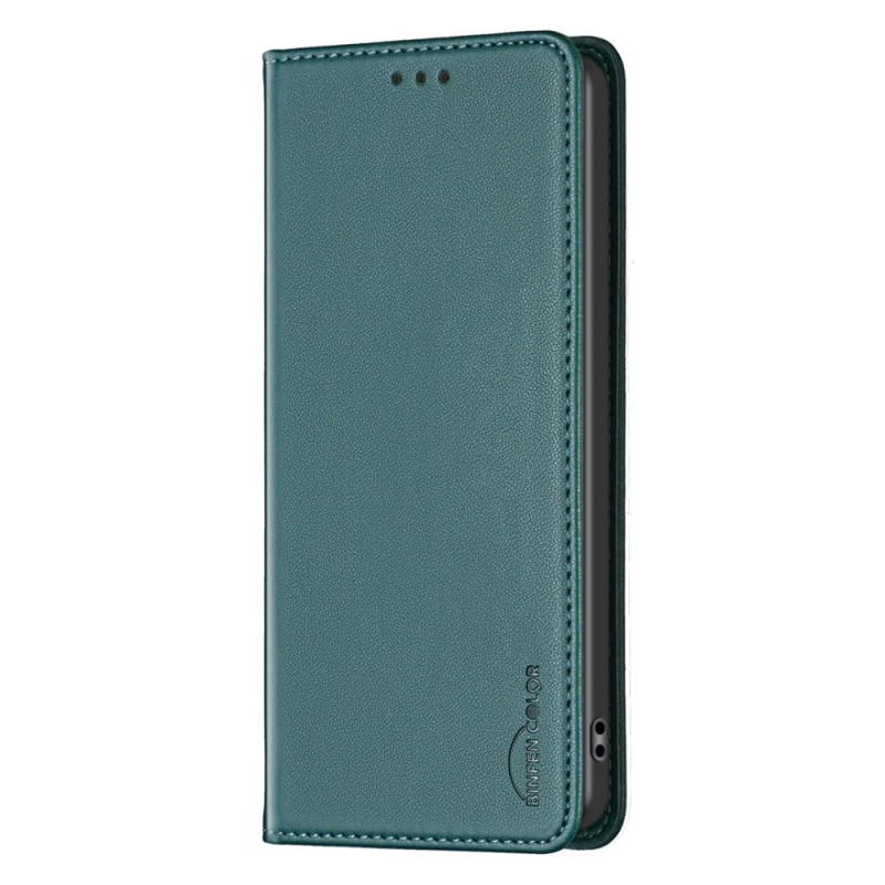 Fip Cover Xiaomi Redmi Note 14 Pro Plus 5G / 14 Pro 5G / Poco X7 Effetto pelle BINFEN COLOR