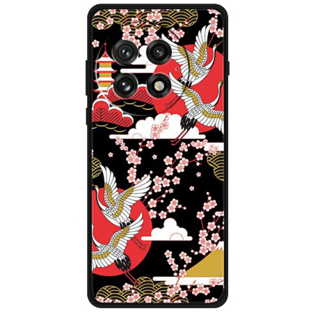 OnePlus 13 Case Four Cranes...