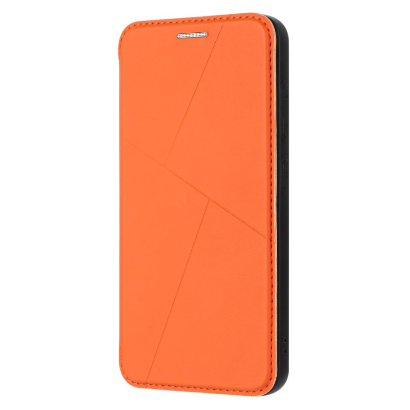 Samsung Galaxy S25 5G Flip Cover con chiusura magnetica e slot per carte di credito