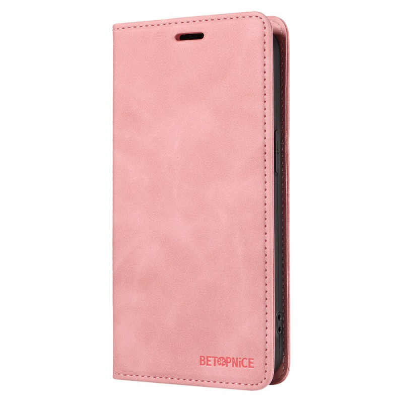 Flip Cover Poco X7 Pro Effetto Scamosciato BETOPNICE
