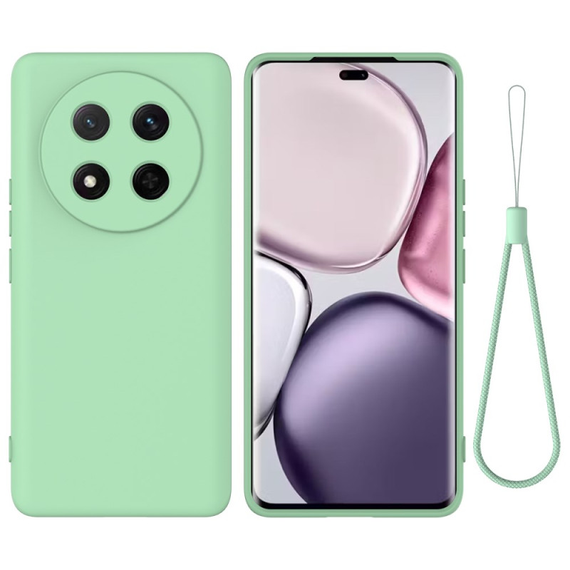 Honor Magic 7 Lite / X9c Custodia in silicone liquido con cordino