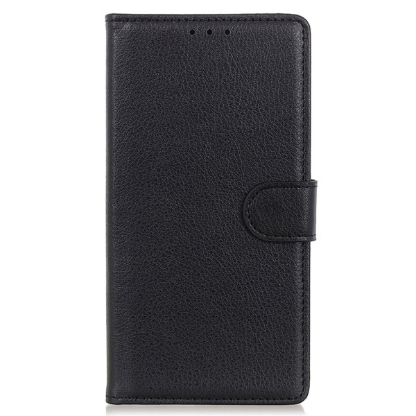 Housse Xiaomi Redmi Note 14 5G Simili Cuir Litchi Traditionnel