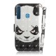 Samsung Galaxy A9 Custodia con cinturino con panda arrabbiato