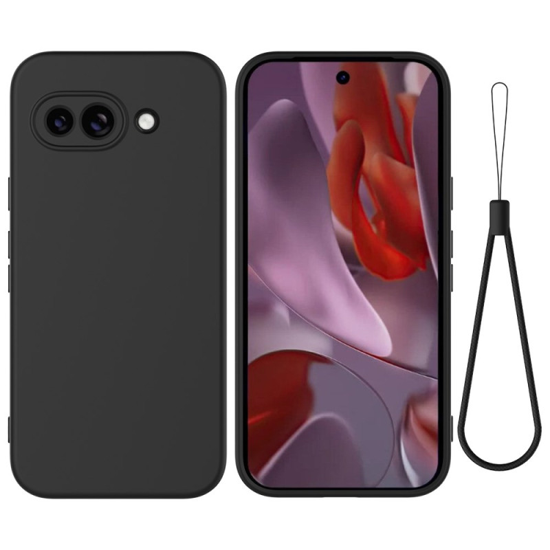 Coque Google Pixel 9A Silicone à Lanière