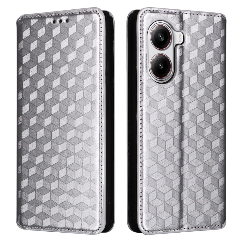 Flip Cover Poco X7 Pro 5G 3D Losanges