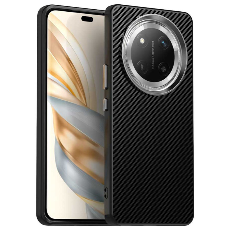 Honor Magic 7 Lite 5G Custodia di protezione ibrida con struttura in fibra di carbonio