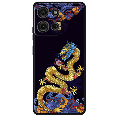 Moto G75 5G Custodia Dragon...