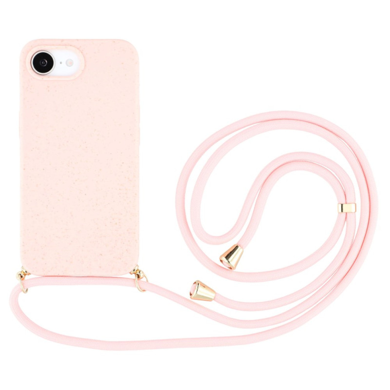 Custodia per iPhone 16E in silicone e color paglia