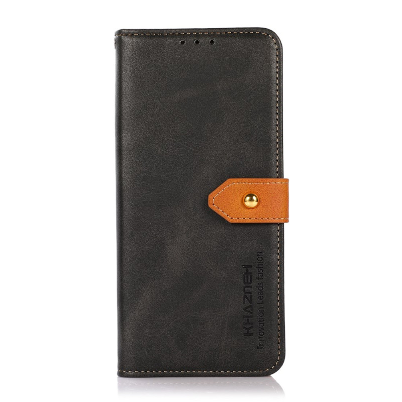 Moto G75 5G Custodia Oro Chiusura KHAZNEH