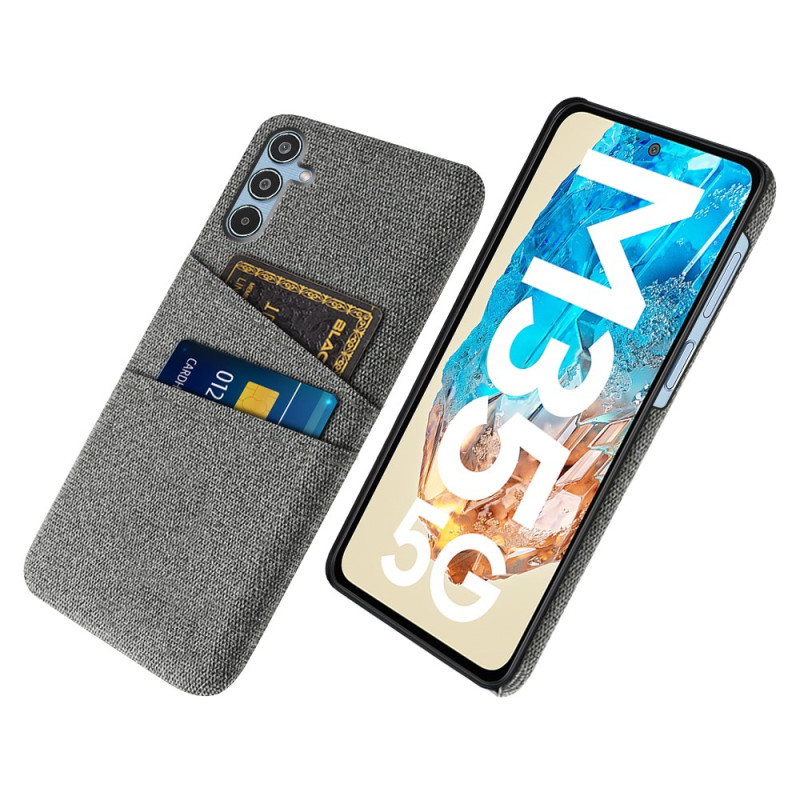 Samsung Galaxy M35 5G Custodia in tessuto per carte di credito