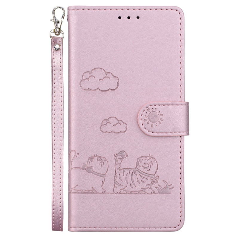Xiaomi Redmi Note 14 4G cordino Cat Scene Custodia