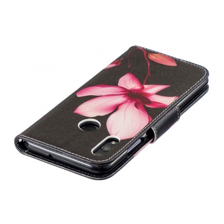 Honor 10 LIte / Huawei P Smart Case 2019 Fiore Rosa