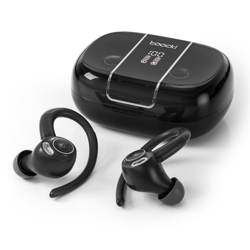 TOOCKI Serie V90 Cuffie a gancio con display digitale