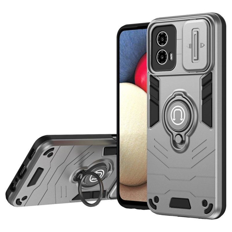 Moto G45 5G / G34 5G Copertura scorrevole della fotocamera e supporto per anello
