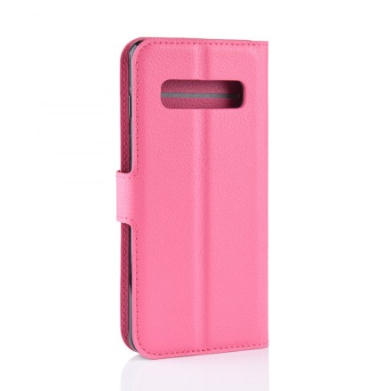 Custodia in similpelle retrò per Samsung Galaxy S10 Custodia in similpelle retrò per Samsung Galaxy S10