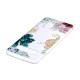 Samsung Galaxy S10 Custodia trasparente con fiori acquerellati