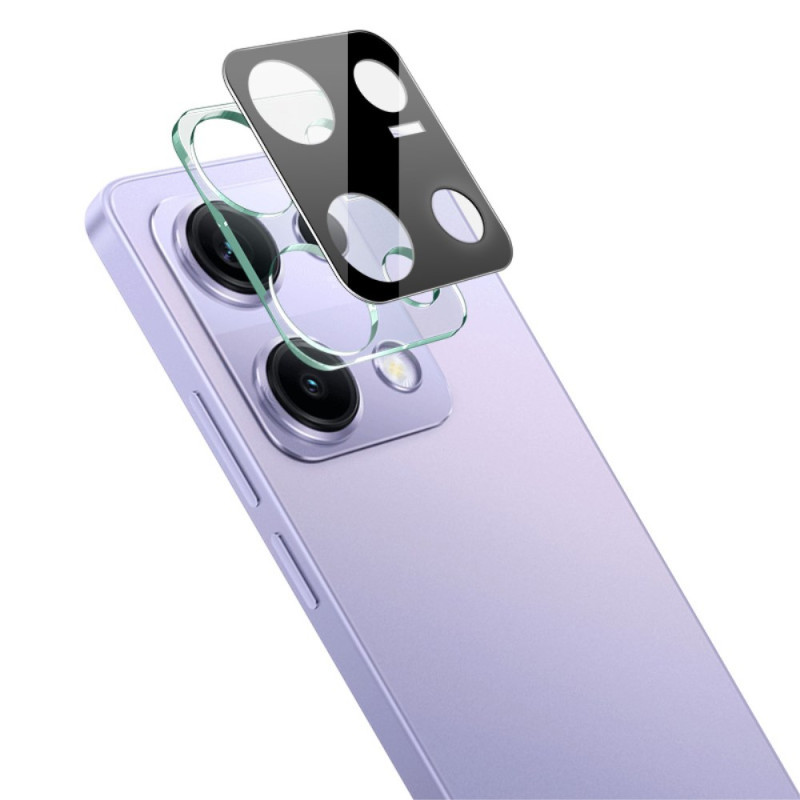 Lentille de Protection en Verre Trempé pour Xiaomi Redmi Note 14S (version noire)
