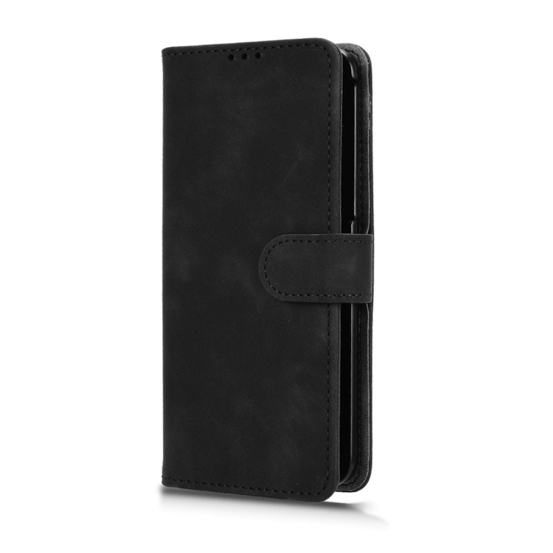 Custodia Oppo Find N5 con effetto scamosciato