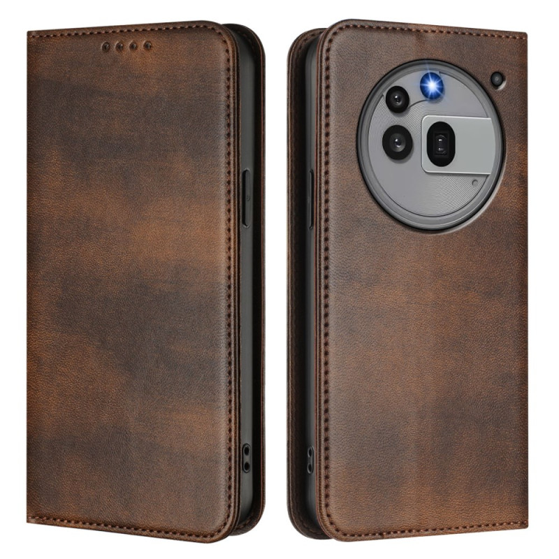 Flip Cover Niente Telefono (3a) Pro Protezione RFID Stile Pelle Conciata
