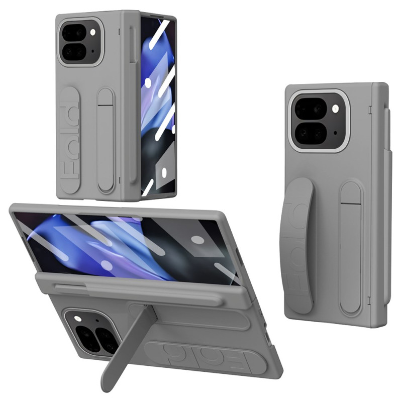 Google Pixel 10 Pro Custodia pieghevole ultra resistente con cinturino e supporto