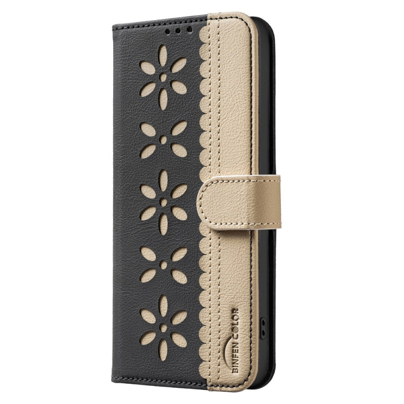 Honor 400 Lite Custodia floreale RFID COLORE BINFEN
