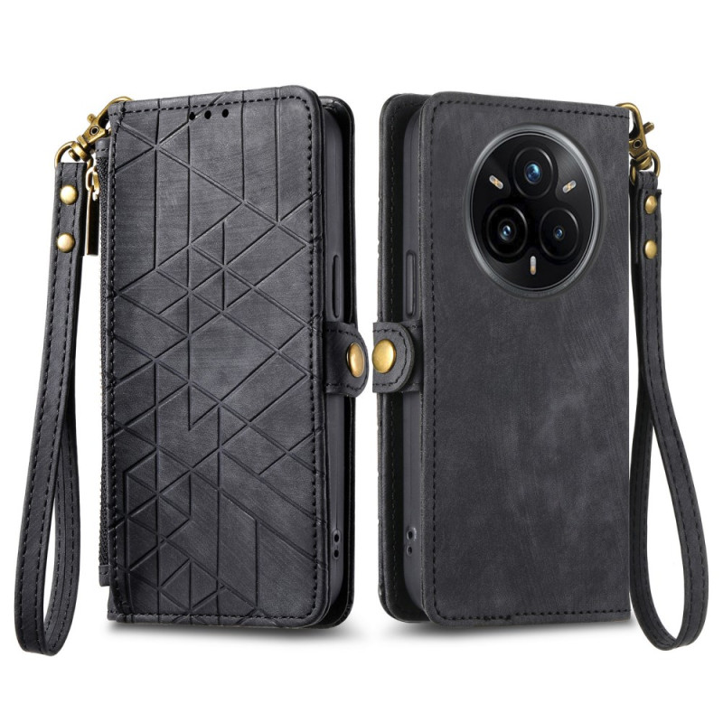Custodia Realme 14 Pro Plus 5G Wallet Lines