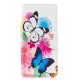 Custodia per Samsung Galaxy S10 Plus con farfalle e fiori dipinti
