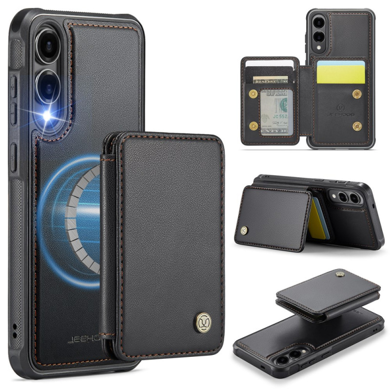 Samsung Galaxy S25 Edge Custodia magnetica staccabile per carte JEEHOOD