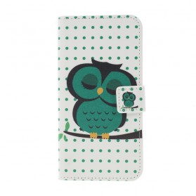 Samsung Galaxy S10 Plus Custodia Gufo addormentato