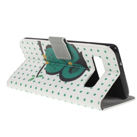 Samsung Galaxy S10 Plus Custodia Gufo Addormentato