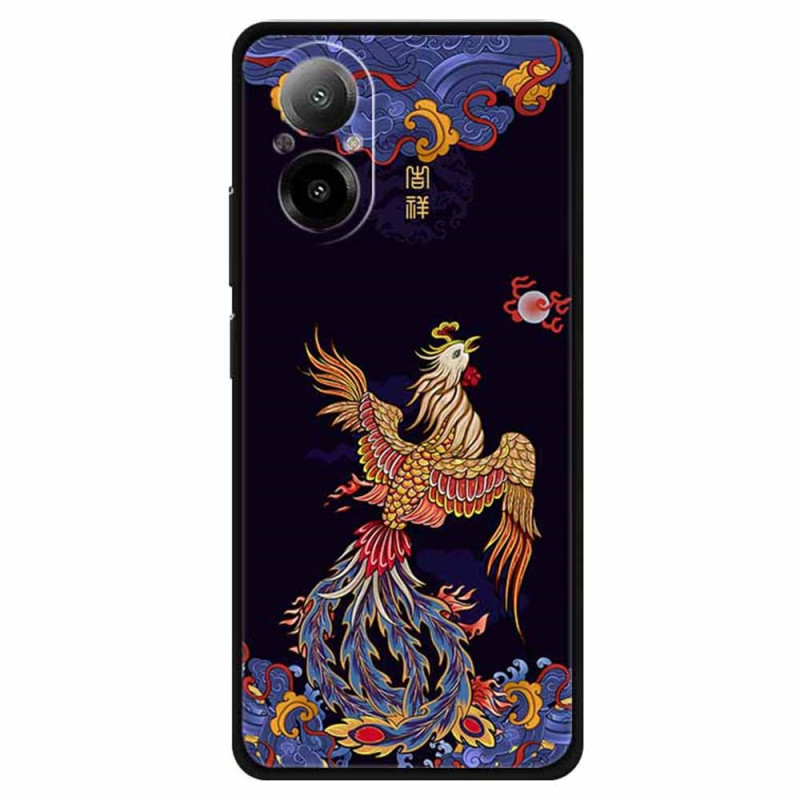 Coque Realme C67 Phénix Poursuivant le Soleil