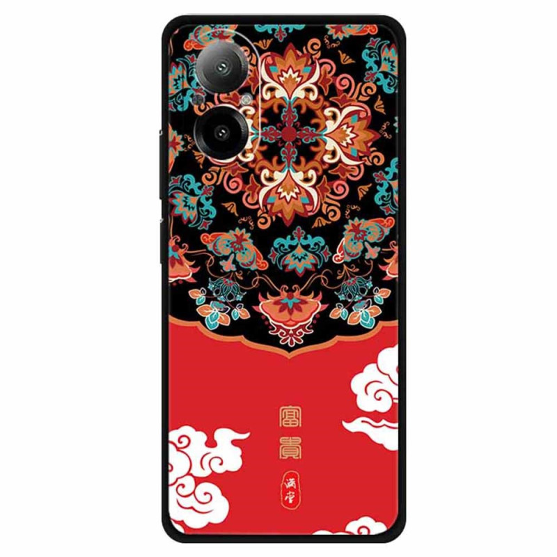Coque Realme C67 Richesse Rouge
