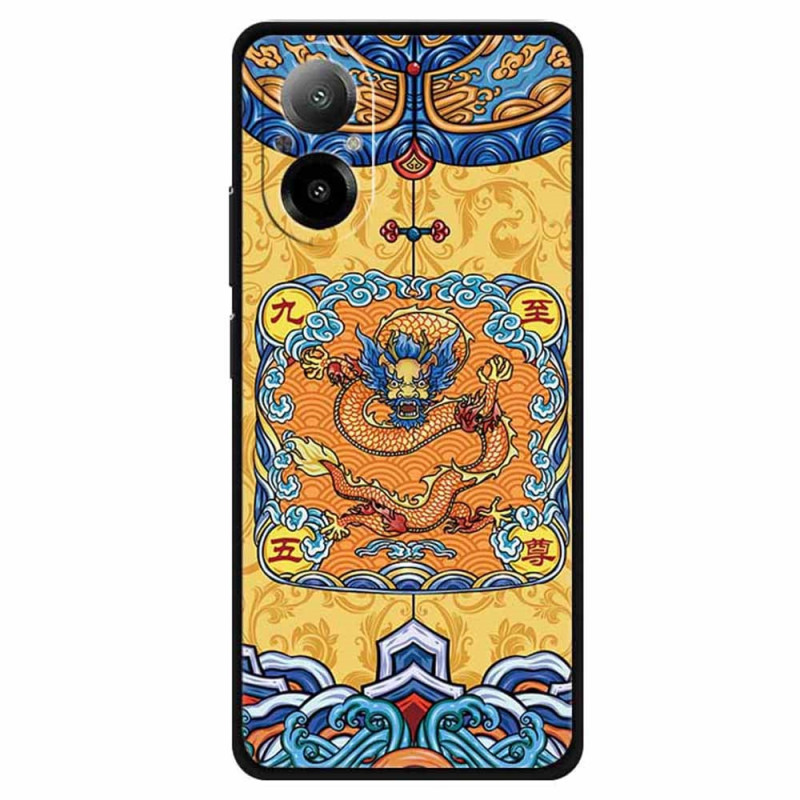 Coque Realme C67 Empereur et Dragon