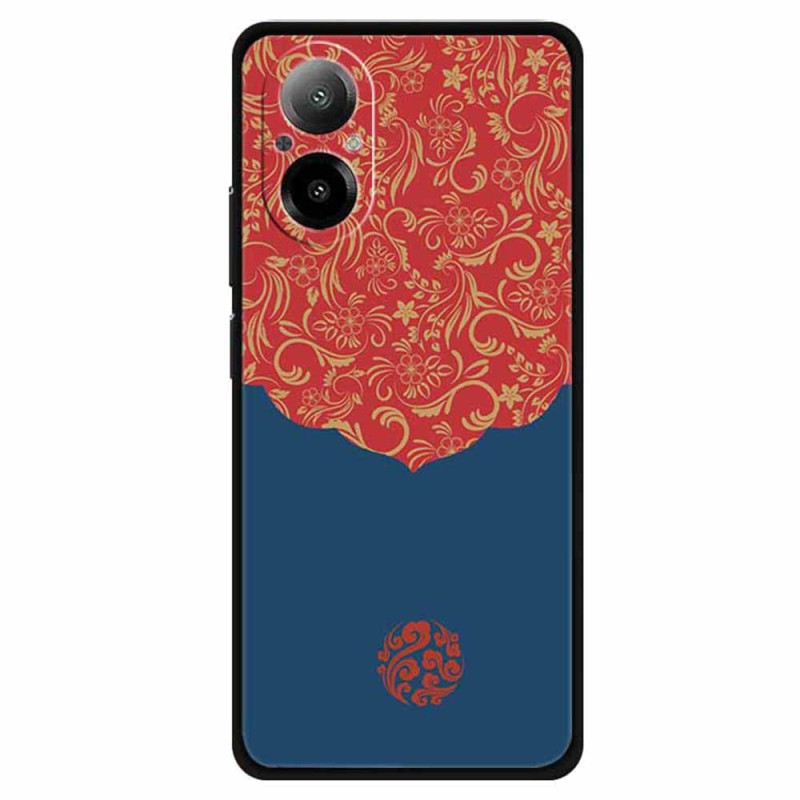 Coque Realme C67 4G Nuages Auspicieux en Dentelle