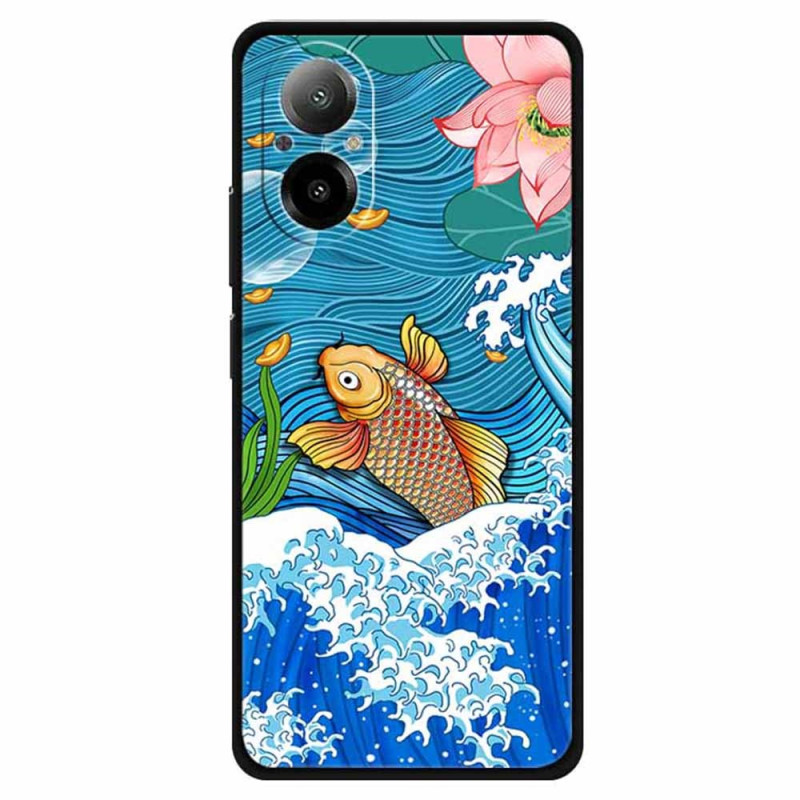 Coque Realme C67 Carpe Dorée Surfant