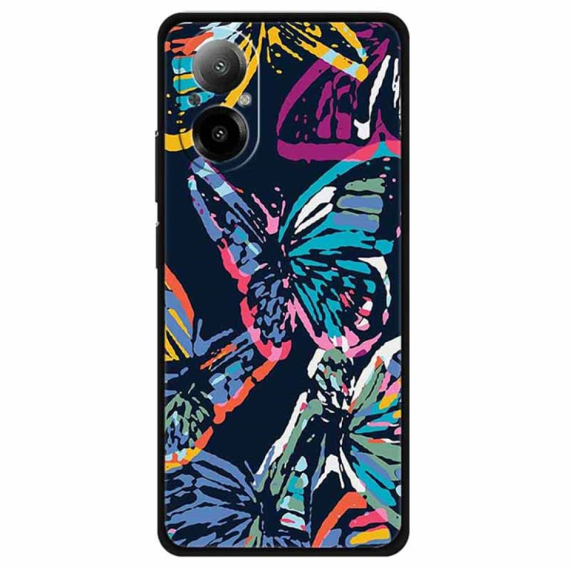 Coque Realme C67 4G avec Motif Papillon Splendide