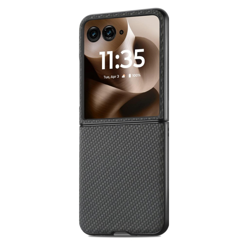 Motorola Razr 60 Ultra Custodia ibrida con fibra di carbonio