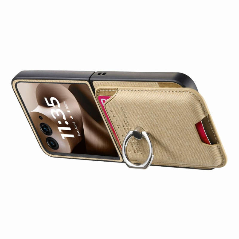 Motorola Razr 60 Ultra Custodia compatibile con MagSafe con supporto per schede