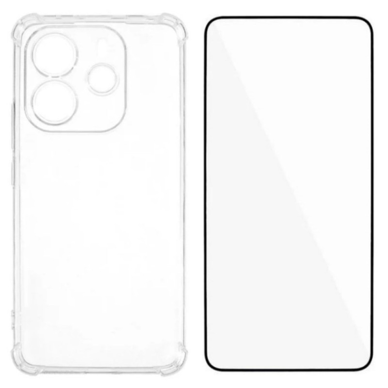 Xiaomi Redmi Note 14 4G Custodia rinforzata con protezione schermo
WANLONFENG