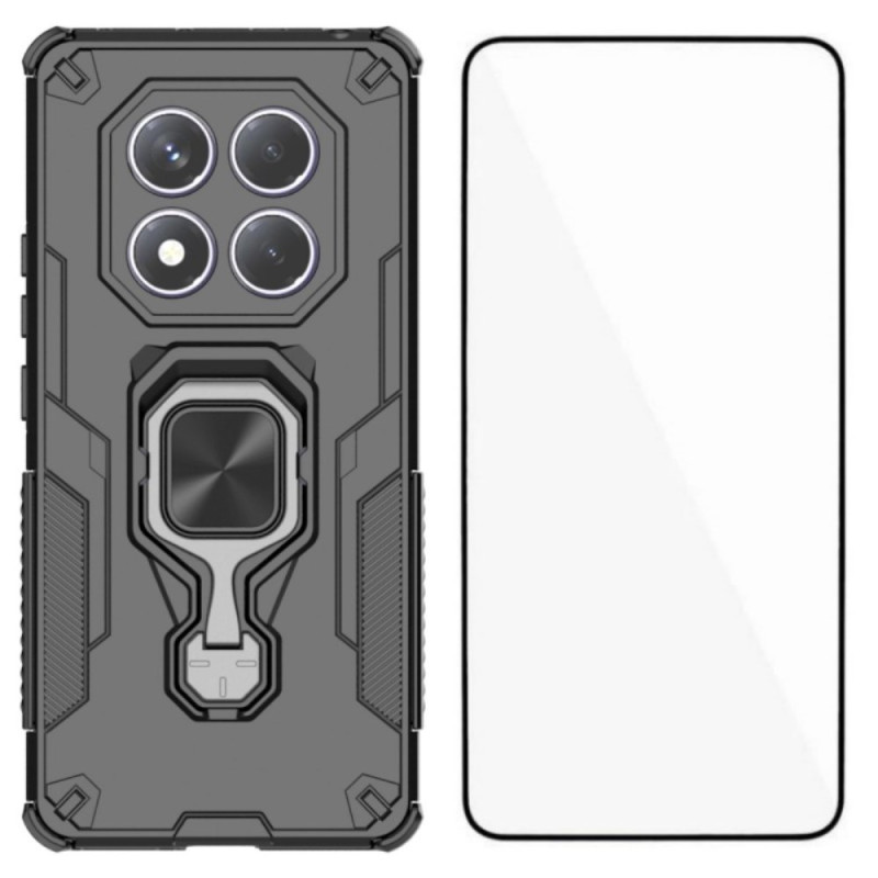 Xiaomi Redmi Note 14 Pro 4G Custodia ultra resistente con supporto e protezione schermo