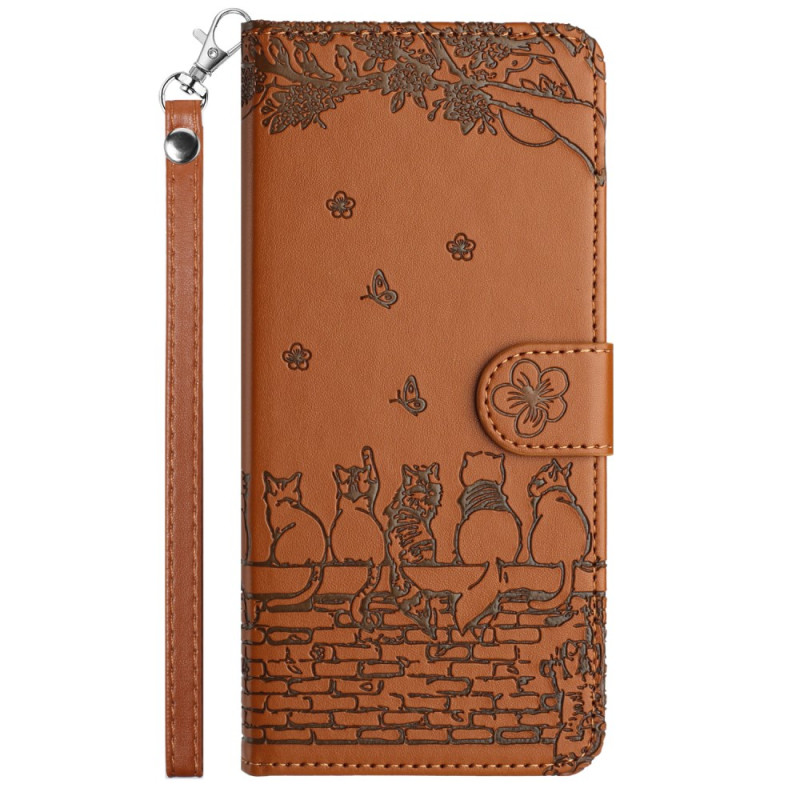Xiaomi Redmi Note 14 Pro 4G cordino Cat Gang Custodia