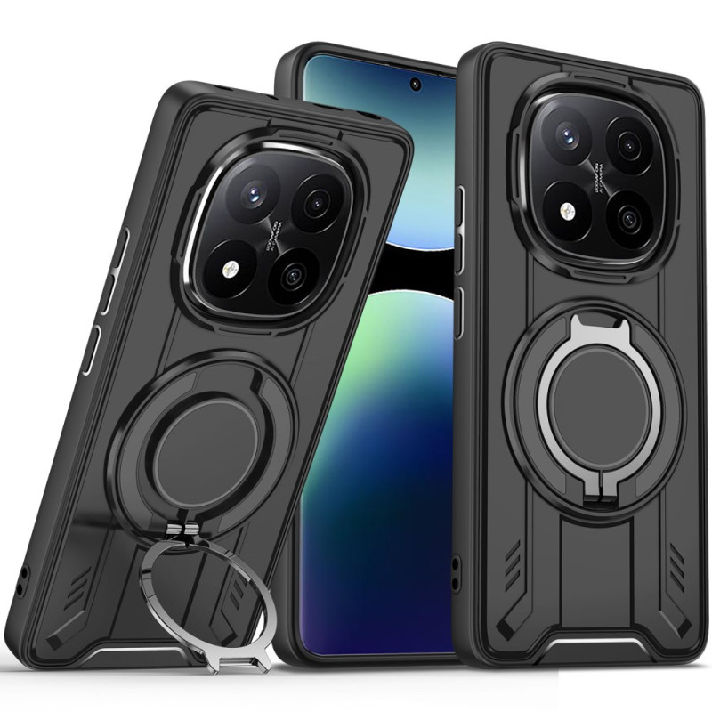 Xiaomi Redmi Note 14 Pro 4G Custodia compatibile con MagSafe con supporto rotante
