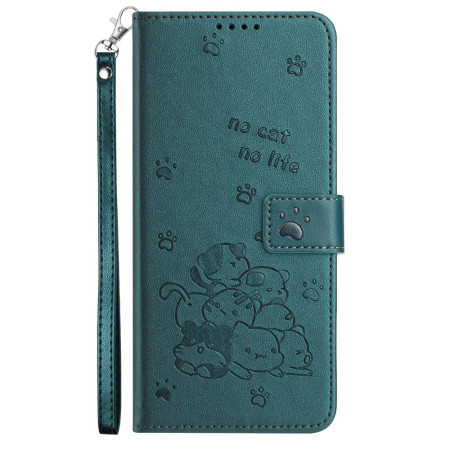Custodia Oppo A80 5G Strap Cat
