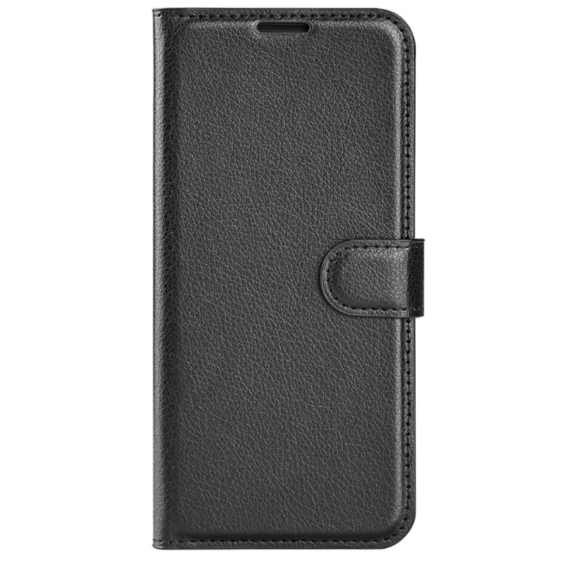 Custodia Oppo A80 5G in ecopelle Litchi