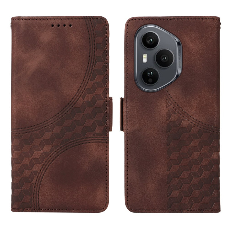 Honor 400 Pro Custodia con motivo a rombi