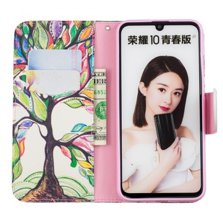 Honor 10 Lite / Huawei P Smart Case 2019 albero colorato
