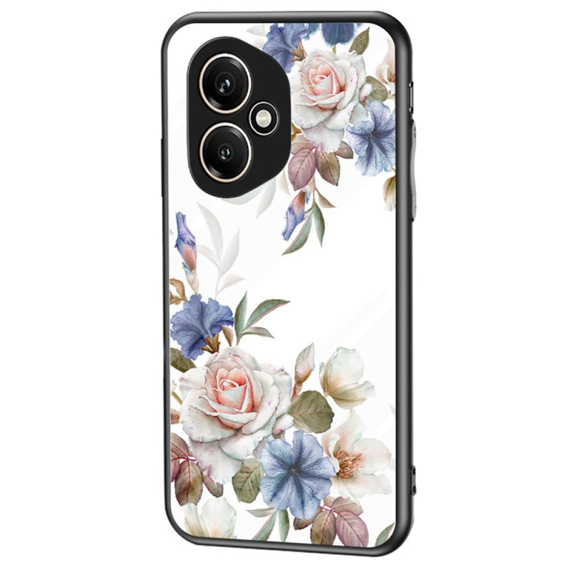 Honor 400 Custodia in vetro temperato floreale
